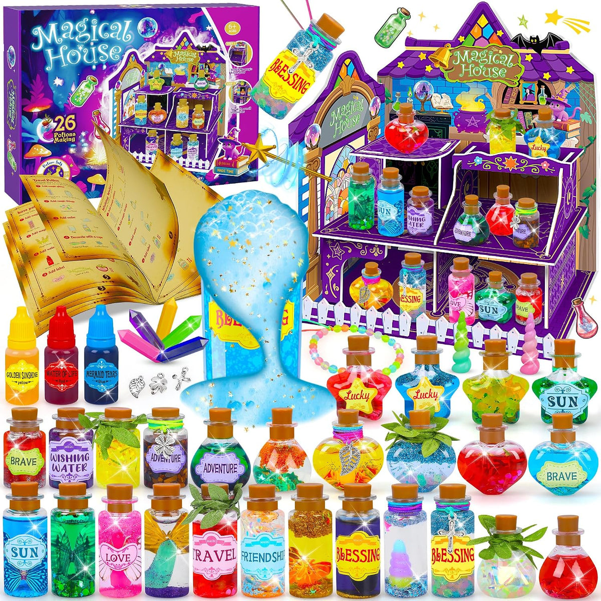 Fairy Magic Potions Kit for kids Magical House