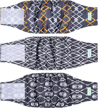 Wegreeco Washable Male Dog Belly Band - Small / Black Geometric