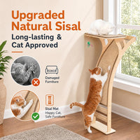 Cat Scratching Post with Large Window Perch - Medium - image 3