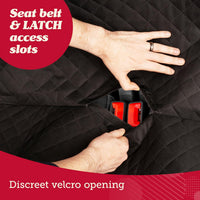 Lusso Gear Dog Car Seat Cover - Basic Edition - Black - image 3