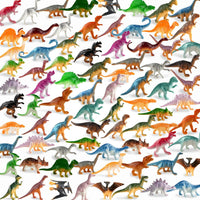 Mini Dinosaur Figures 78 Pack, Kids Dinosaur Toys - Mini Dinosaur