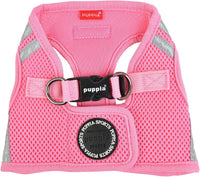 Puppia Soft Vest Harness Pro, XL - Medium / pink