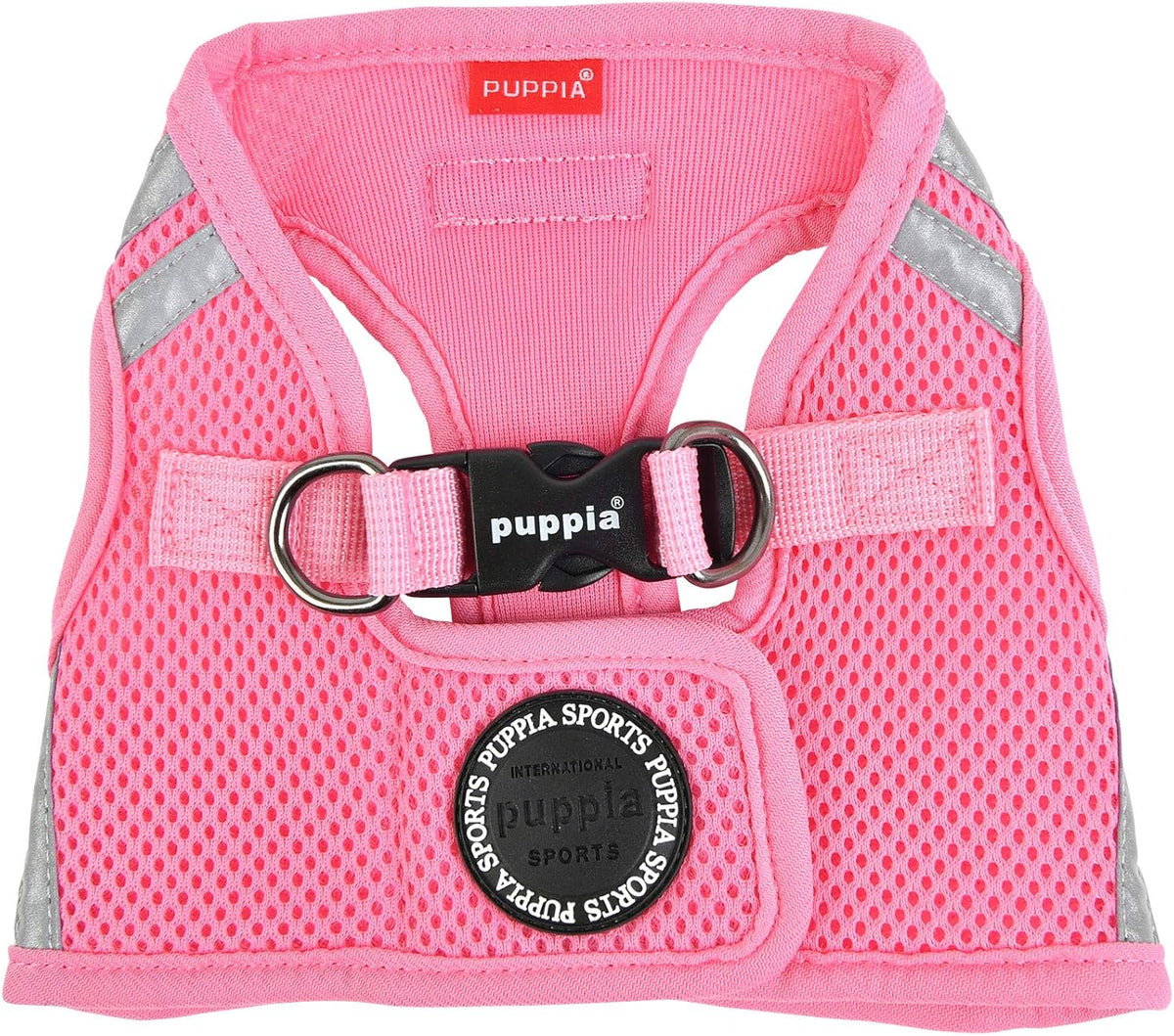 Puppia Soft Vest Harness Pro, XL - Medium / pink
