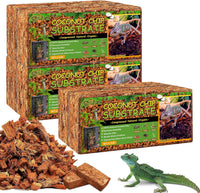 10LB Coconut Husk Chip for Reptiles - 6 Pack