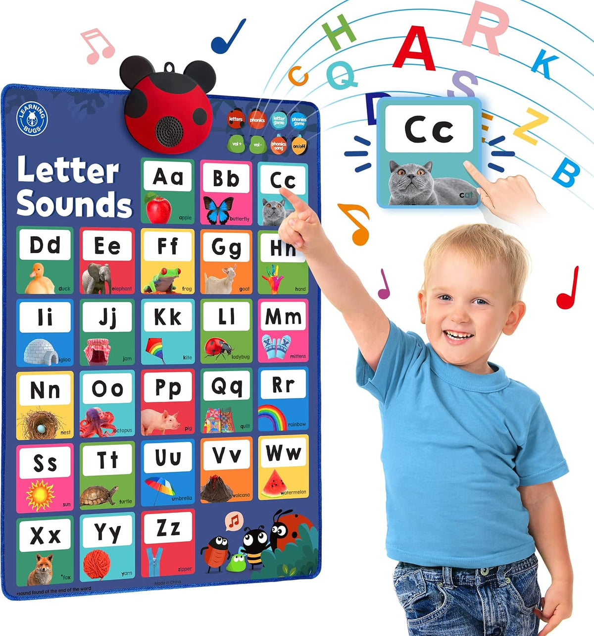 LEARNING BUGS Press to Learn Phonics