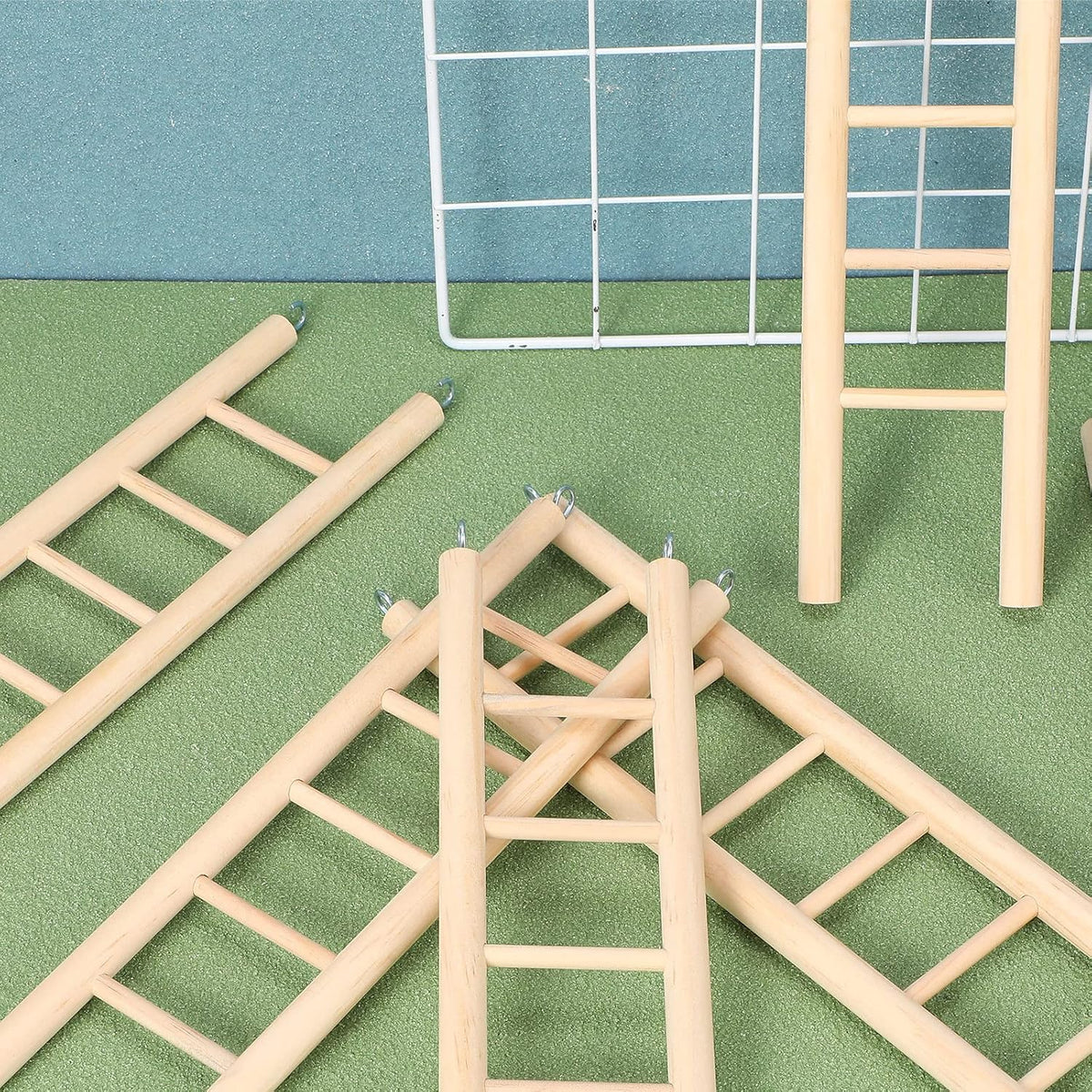 Kigeli 6 Pcs Bird Ladders for Cockatiels - image 4