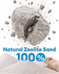 BUCATSTATE Hamster Bath Sand with Pour Spout - 6.6LB / Zeolite Sand - image 4