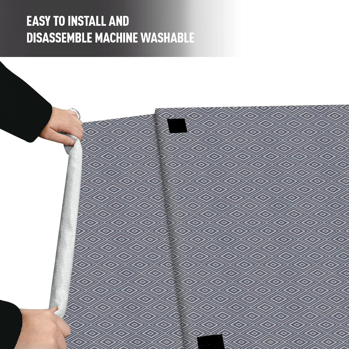 Pet Prime Dog Crate Cover for Wire Cages 36 Inch Indoor Breathable - 24 inch - image 3
