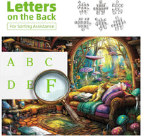 Blueforest Puzzles for Adults 500 Pieces - Fantasy Forest / 27.5" x 19.7" - image 3