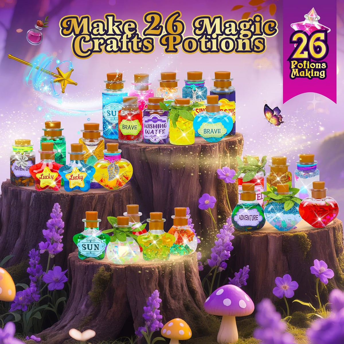 Fairy Magic Potions Kit for kids Magical House - image 4
