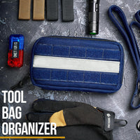 OneTigris Service Dog Vest Harness Saddle Bag Backpack Pouch – Essentials for Dogs - Blue - image 4