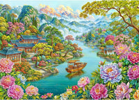Funny Dog Pizza Jigsaw Puzzles, Food Kitchen - Misty Rain