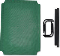 Amazon Basics Cooling Breathable Elevated Dog Bed with Durable Metal - Green / Large - image 4