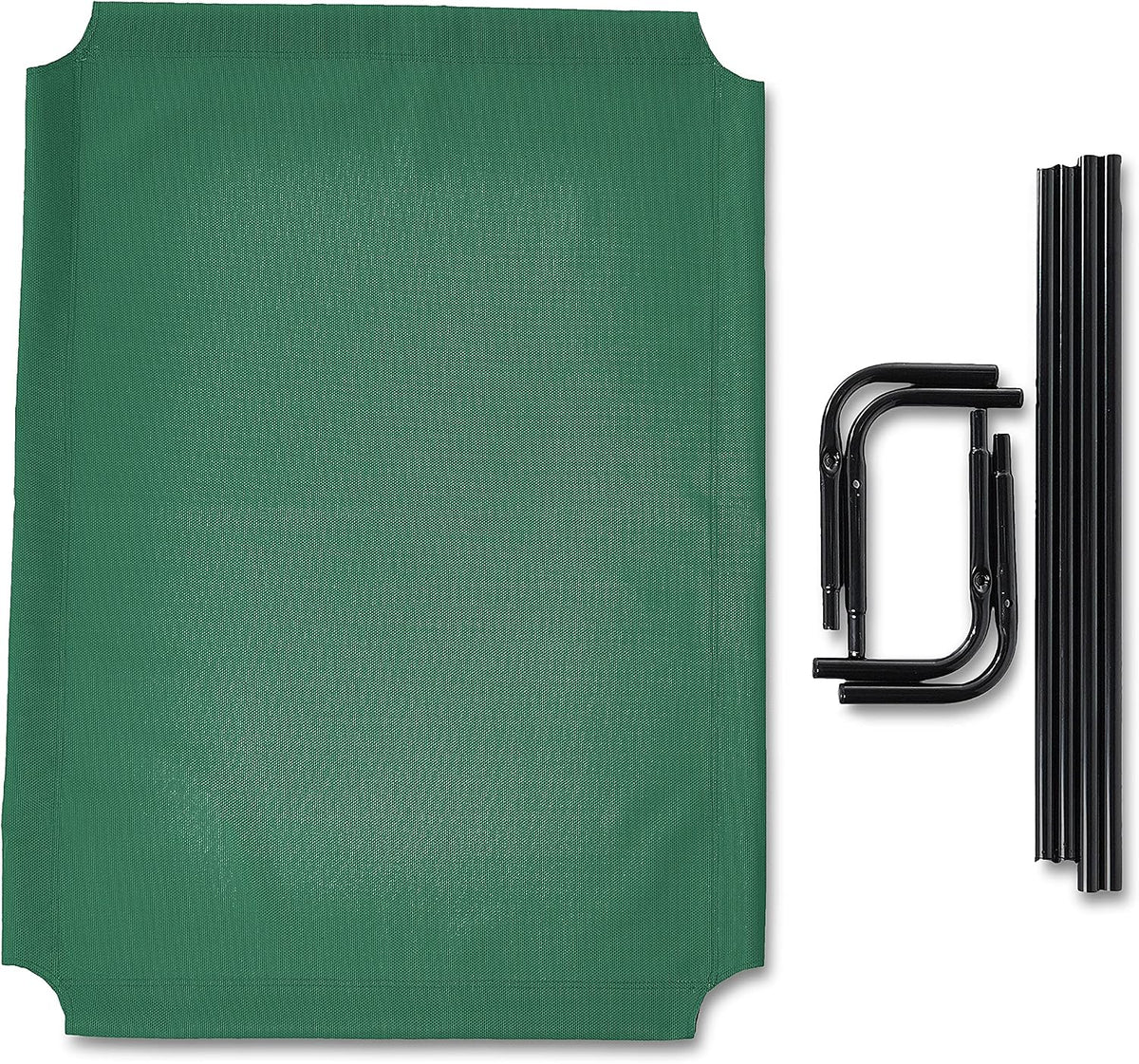 Amazon Basics Cooling Breathable Elevated Dog Bed with Durable Metal - Green / Large - image 4