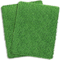 30 x 20 inches 2 Pack Fake Grass Pee for Dogs Artificial Grass Rug - 25.6 x 19.7 Inch (Pack of 2)