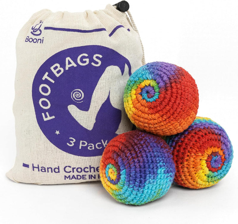 BOONI Handmade Crocheted Footbag