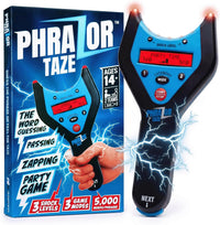 PhraZor Taze - Electric Shock Word Guessing Party Game with Cheat Detector – Fun for Kids & Family - PhraZor Taze