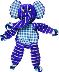 KONG Floppy Knots Rope and Plush Dog Toy - Elephant / Small/Medium