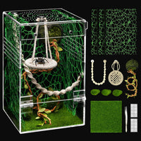 AZV Jumping Spider Enclosure Kit - Green / Large