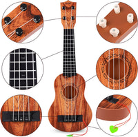 YEZI Toy Classical Ukulele Guitar Musical Instrument for Boys Girls – Fun for Kids & Family - Round Hole - image 3