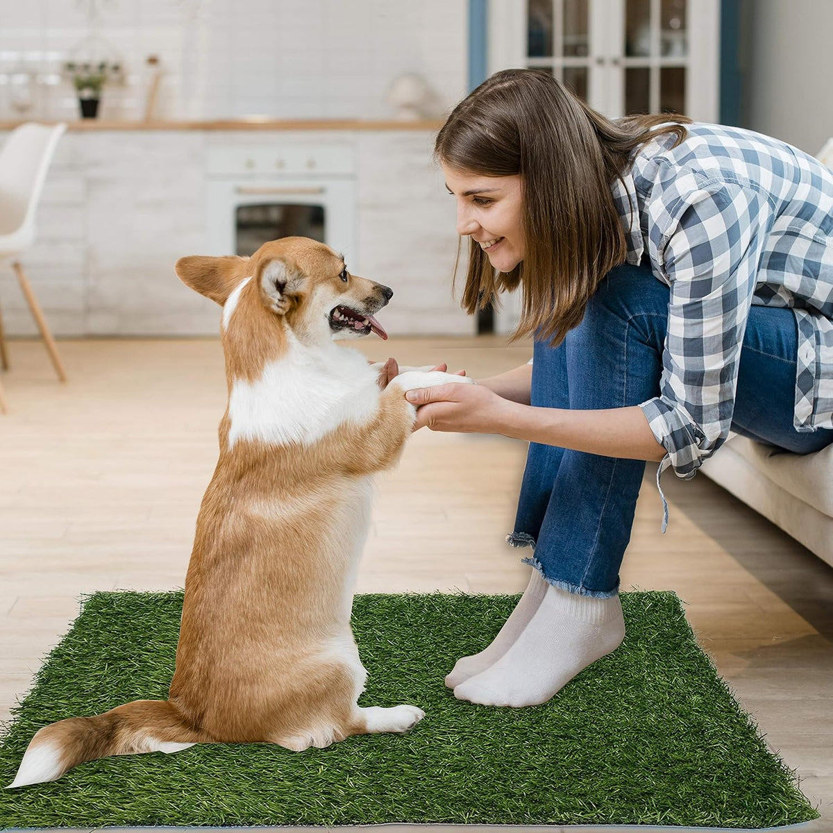 Dog Grass Pee Pads, 26''x 17'' - 51.2"x26" - image 4