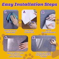Polamg Cat Scratch Furniture Protector - 12P + 52 pins - image 4