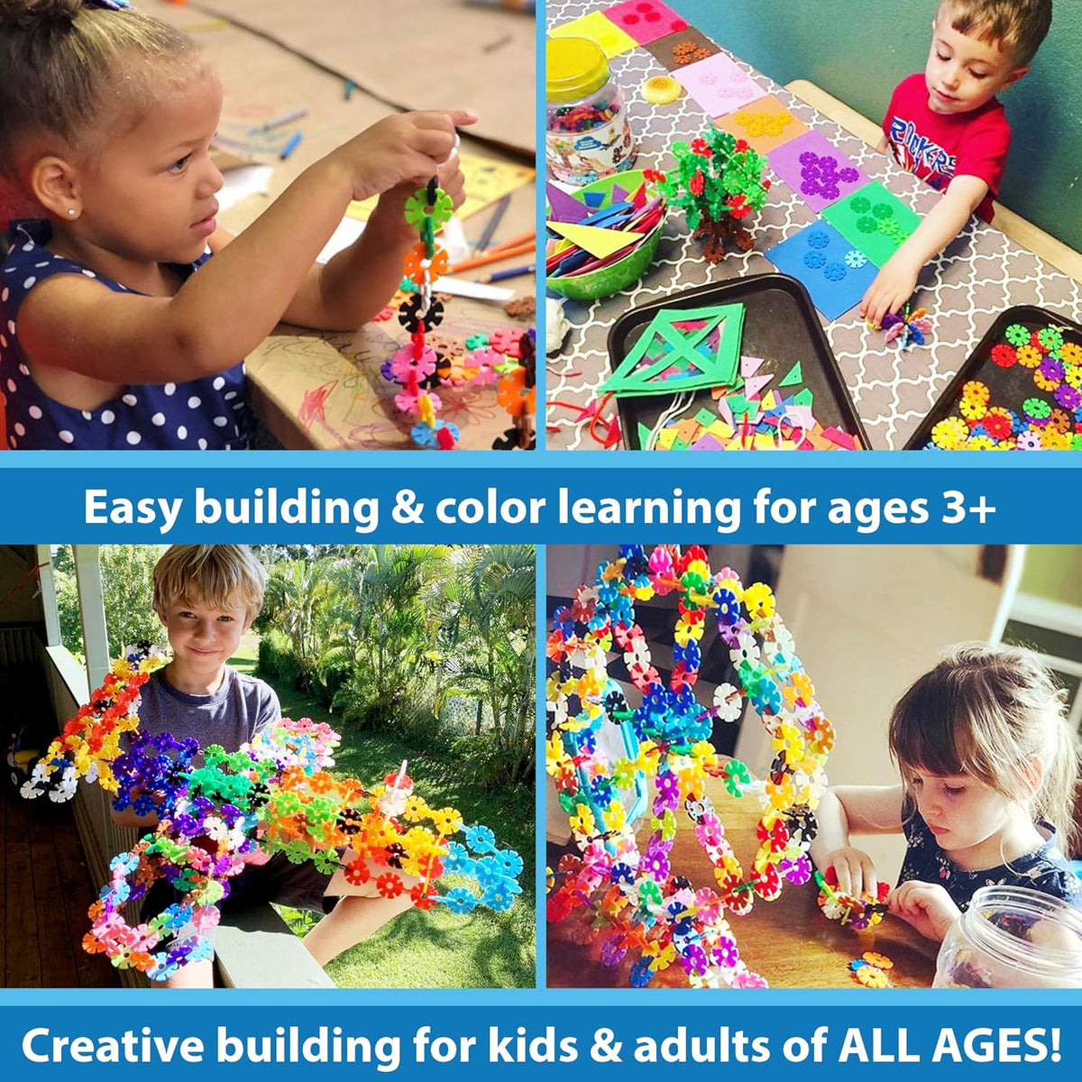 Brain Flakes 500 Piece Set, Ages 3+ - image 3