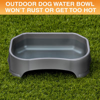 Neater Pet Brands Extra Large Water Bowl for Dogs - 1.25 Gallons / Gunmetal Grey - image 3