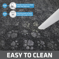 Drymate Cat Litter Box Mat, Litter Trapping Mat - Black / 28x34 Inch (Pack of 1) - image 4