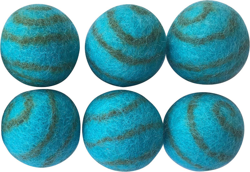 Wool Ball Cat Toy - 6PC - 100% Wool Cat Toys for Indoor Cats Interactive – Essentials for Cats