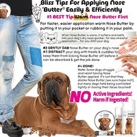 The Blissful Dog Dogue De Bordeaux Unscented Nose Butter, 2.25-Ounce Tube