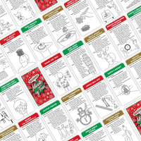 Funwares Minute of Fun Christmas Edition card game with 218 holiday challenges - view 4