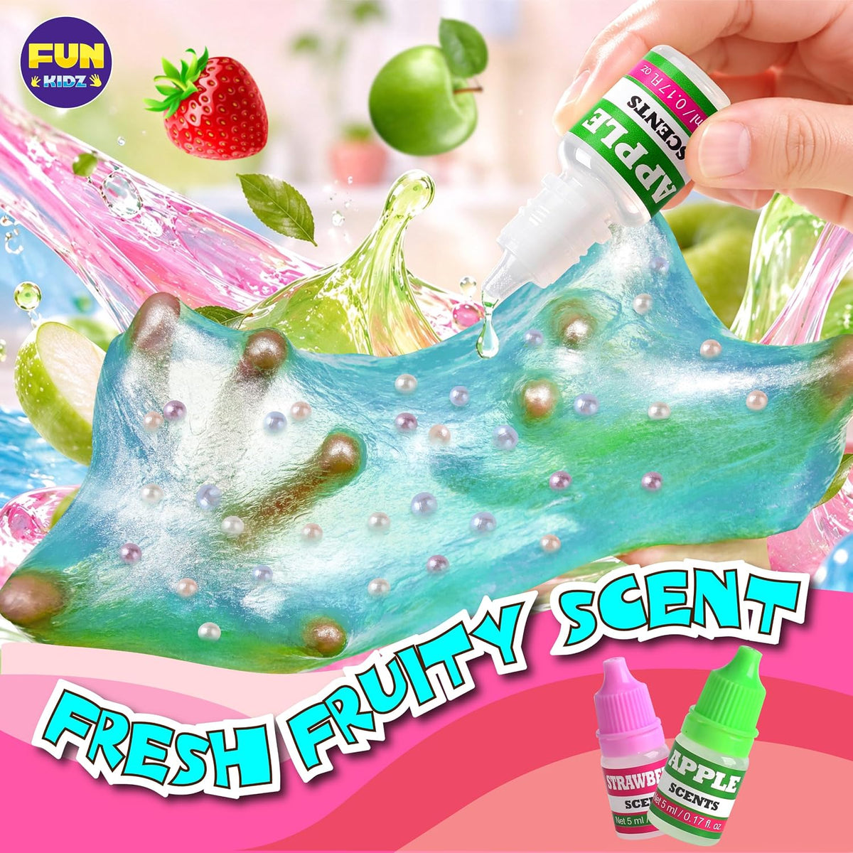 Fluffy Unicorn Slime Kit for Girls - image 4