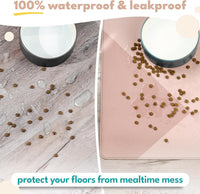Dog Mat for Food and Water, Cat Feeding Mat - 12"L x 18"W / Birthday Suit - image 2