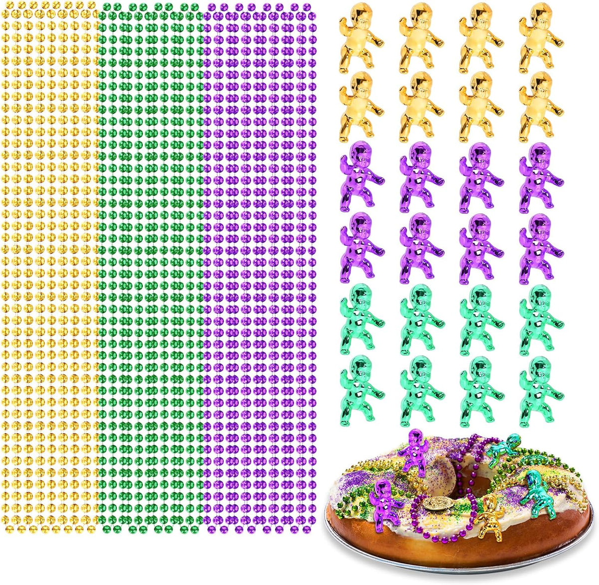 YAXINRUI 120 PCS St. Patricks Day Necklaces - Babies+Necklaces / 24 Pcs
