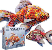Genius Games shark anatomy floor puzzle showing a great white shark and its anatomy
