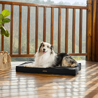LE SURE Outdoor Waterproof Dog Beds Large Sized - 36"L x 27"W x 3"Th / Black - image 2