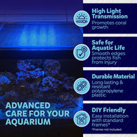Aquarium Mesh Lid Clear Netting for Top Cover 4x5 ft – Essentials for Fish - image 4