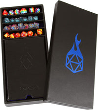 Forged Dice Co. Citadel Dice Tray and Tower, Storage Box - Blue - image 3