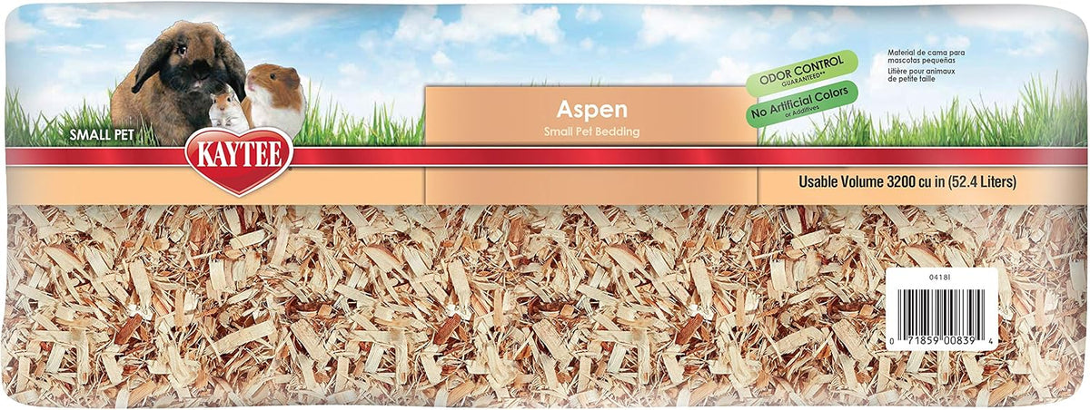 Kaytee Aspen Bedding for Small Animals - 52.4 Liter / Tan - image 3
