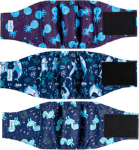 Leekalos Male Dog Diapers - X-Large / Marine