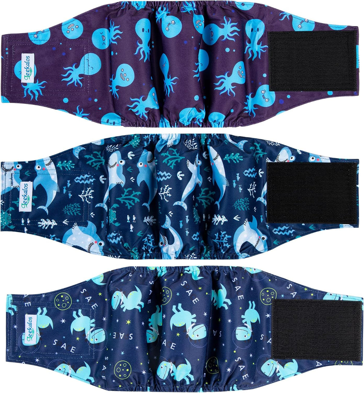 Leekalos Male Dog Diapers - X-Large / Marine