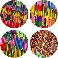 Resinta 100 Pieces Handmade Braided Bracelets Assorted Colors - Color B - image 4