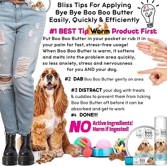 The Blissful Dog 2 oz TIN Cocker Spaniel Booboo Butter
