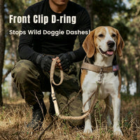 Forestpaw No Pull Dog Harness with Large Handle, Comfortable, L - M: Chest 23-28", Fit 28-50 lbs / Brown - image 3