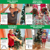 Funwares Minute of Fun Christmas Edition card game with 218 holiday challenges - view 5