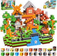 Magneverse Magnetic Blocks, Magnet Building Cubes for Boys Girls - Forest / 150 pcs