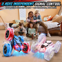 Hamdol Remote Control Car for Kids - Blue&red / Pro (USB-C & Modular Battery) - image 2