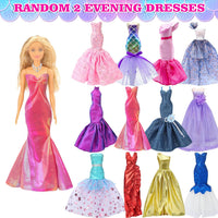 Style Shine 100 Pcs Doll Clothes & Accessories Toy for 11.5 Inch Doll – Fun for Kids & Family - S-Cloth - image 3