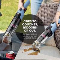Shark StainForce Cordless Stain, Odor & Urine Remover, 2 Tools - Glacier Blue - image 2